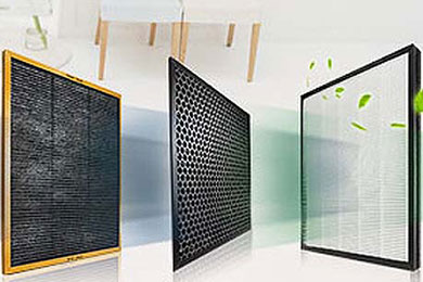 Q：濾網(wǎng)決定了新風(fēng)系統(tǒng)的凈化效率，不同過濾網(wǎng)的功能分別是什么?